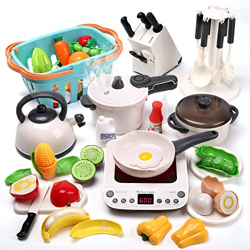 ELECTRONIC STEAMING CROCK POT WITH PLAYFOOD - Toys Club