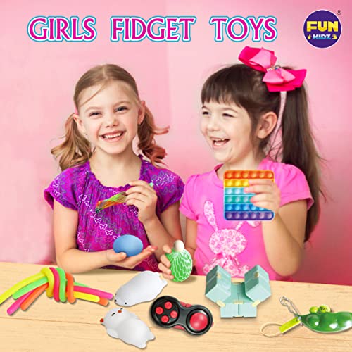I-Box Package) Quick Push Pop Fidget Toys Boys and Girls Game